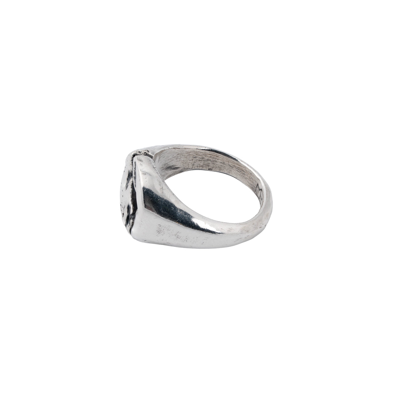 Center Split Signet Ring