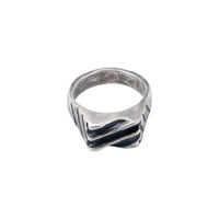 Ridge Signet Ring