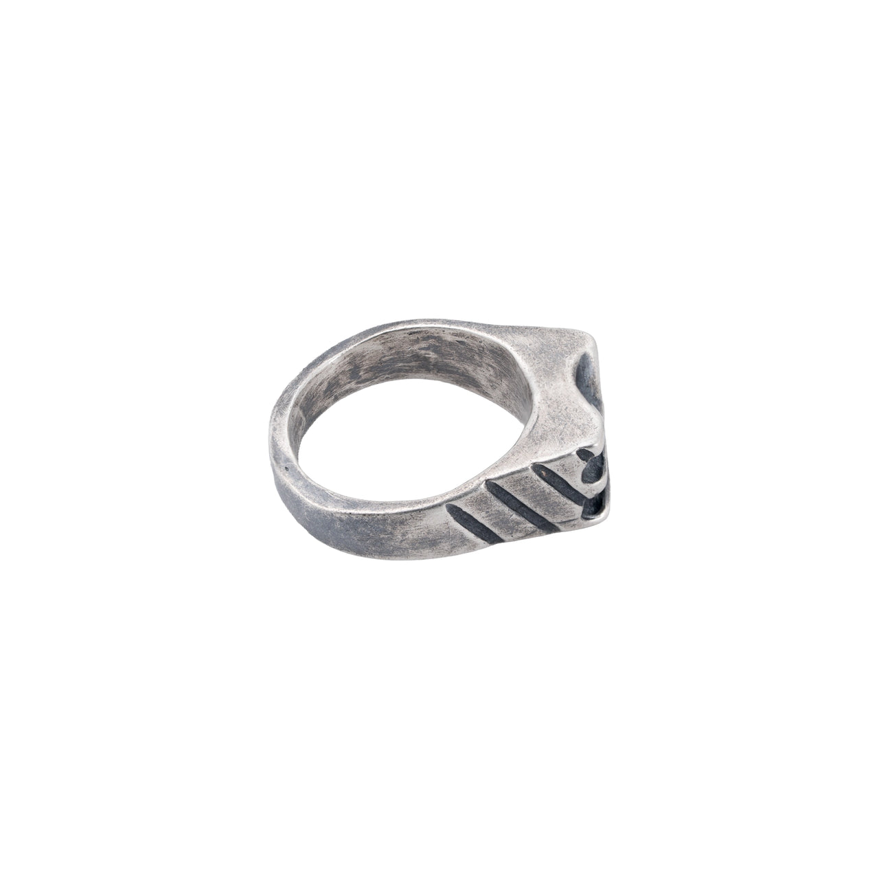 Ridge Signet Ring