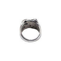 Wave Crest Signet Ring