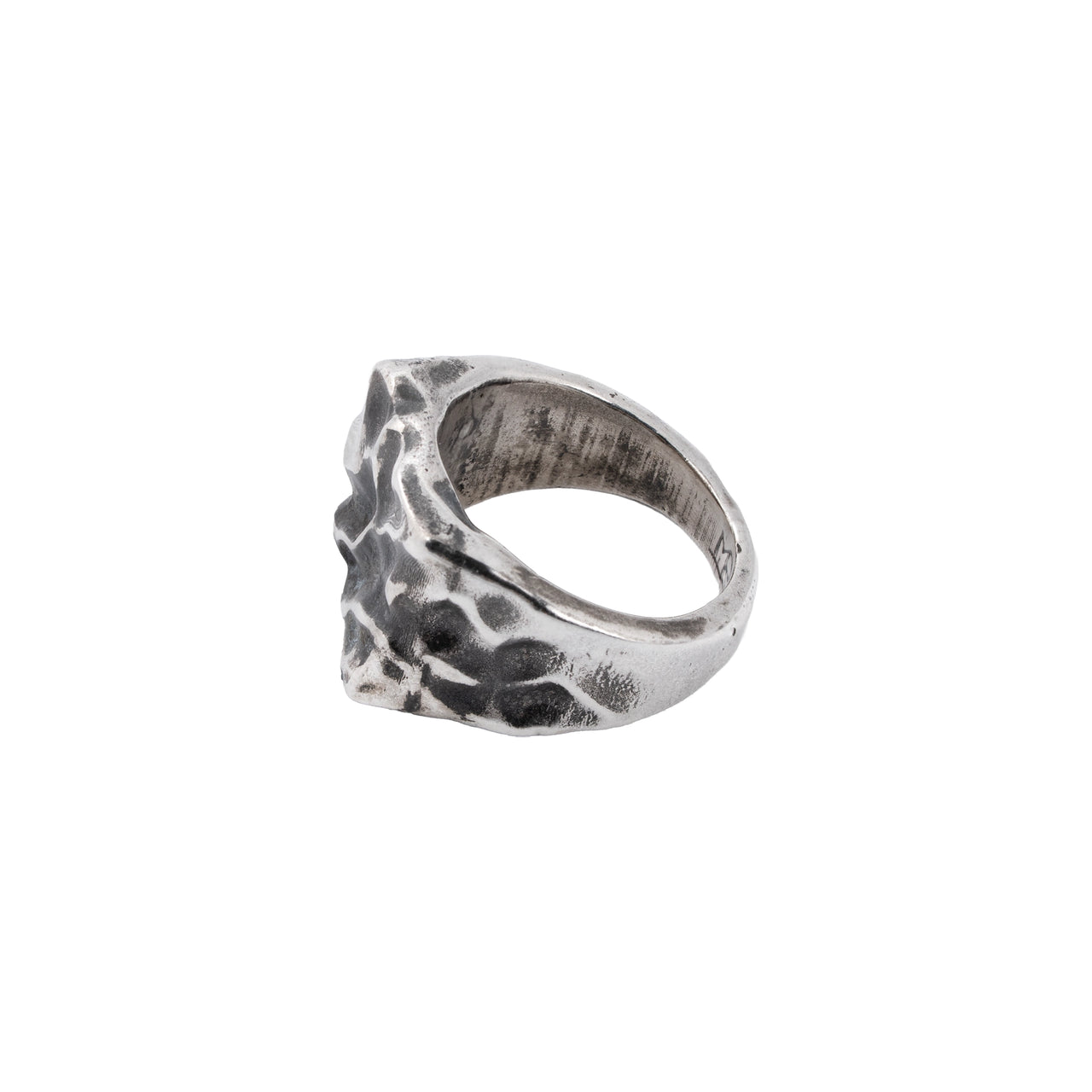 Wave Crest Signet Ring